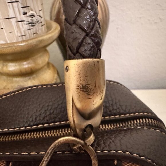 Dooney & Bourke Rare Vintage Monogram Satchel Limited Edition-VGVC - Picture 15 of 16